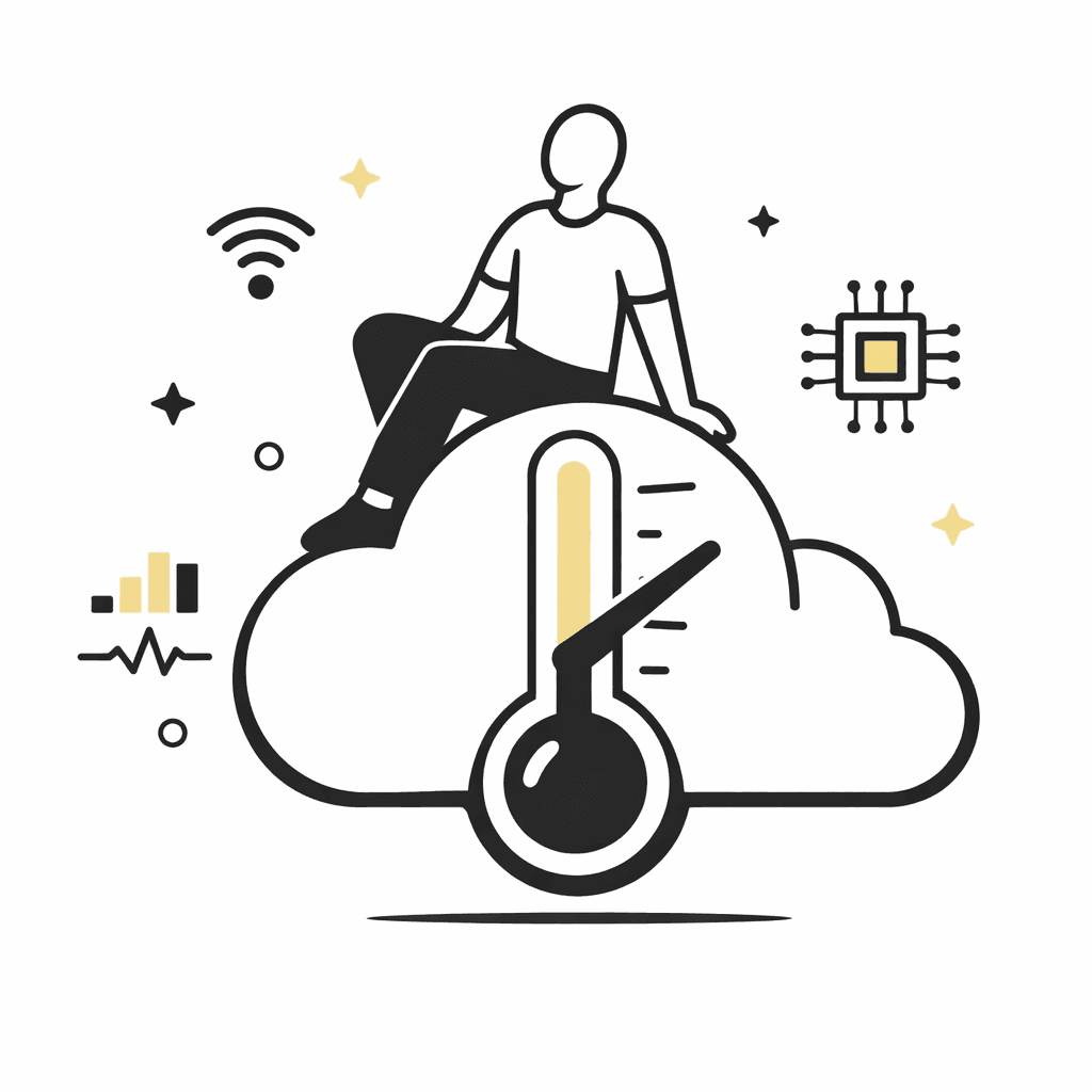 Temperature Mapping Illustration